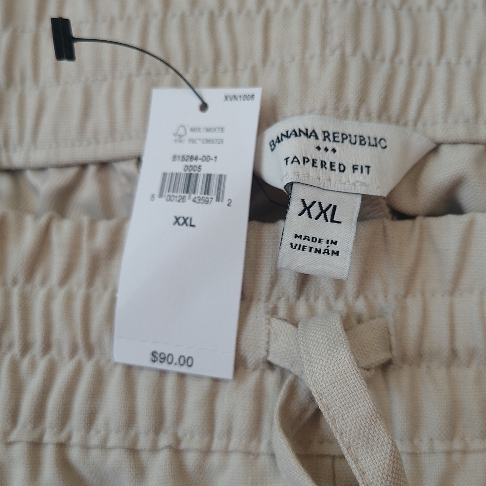 Banana Republic Beige Tapered Fit Women Pants XXL